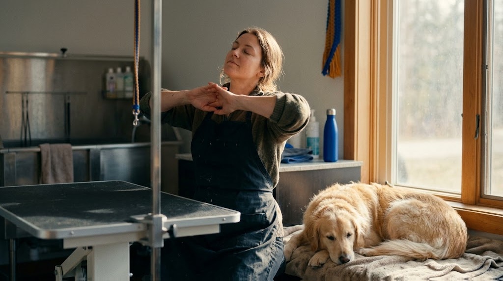 The Physical Groomer: Bodies, Burnout, and Longevity cover